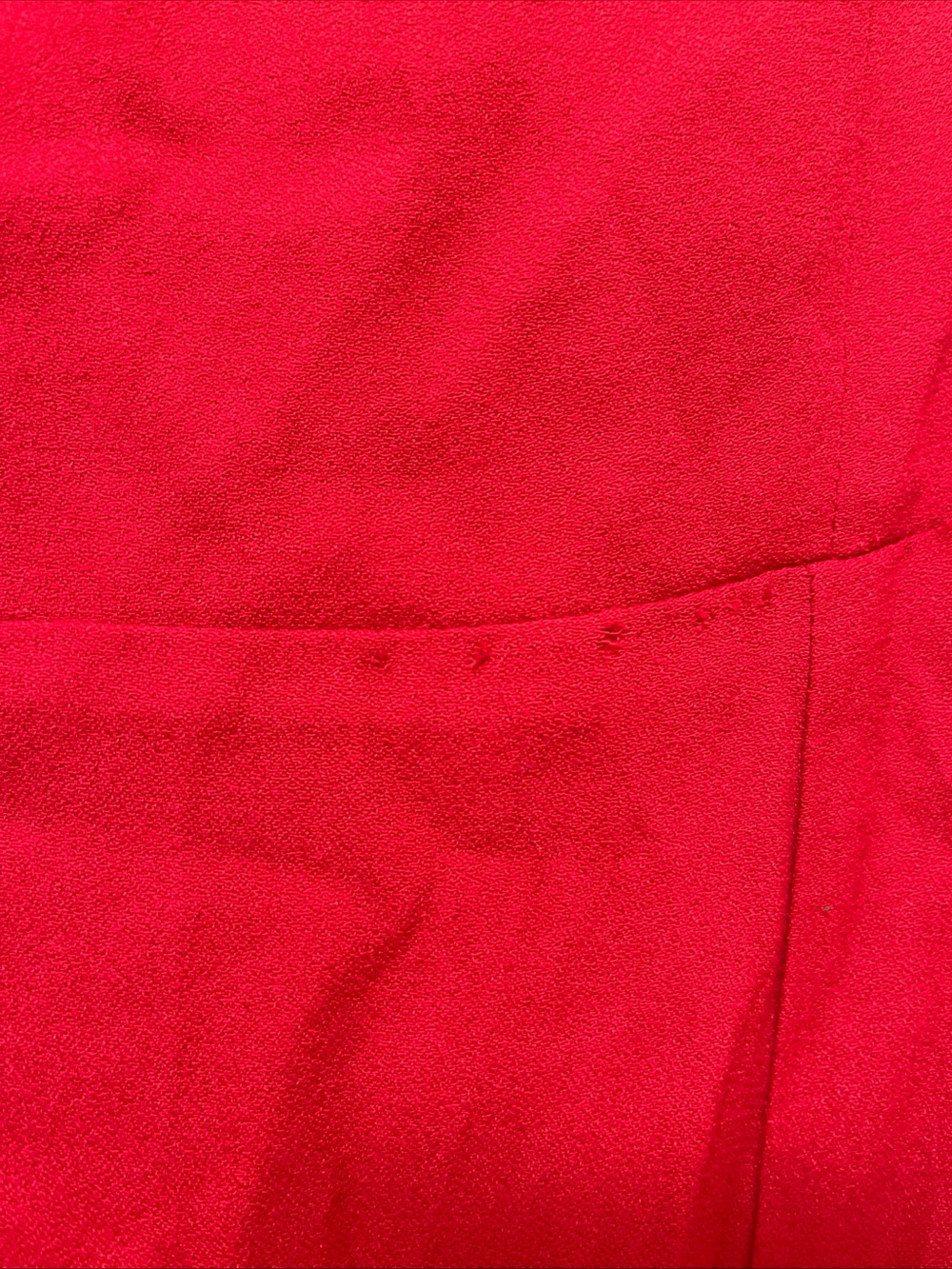 Reformation Bryson Midi Dress Cherry 2P Romantic Whimsical NWT flaws - Picture 7 of 10